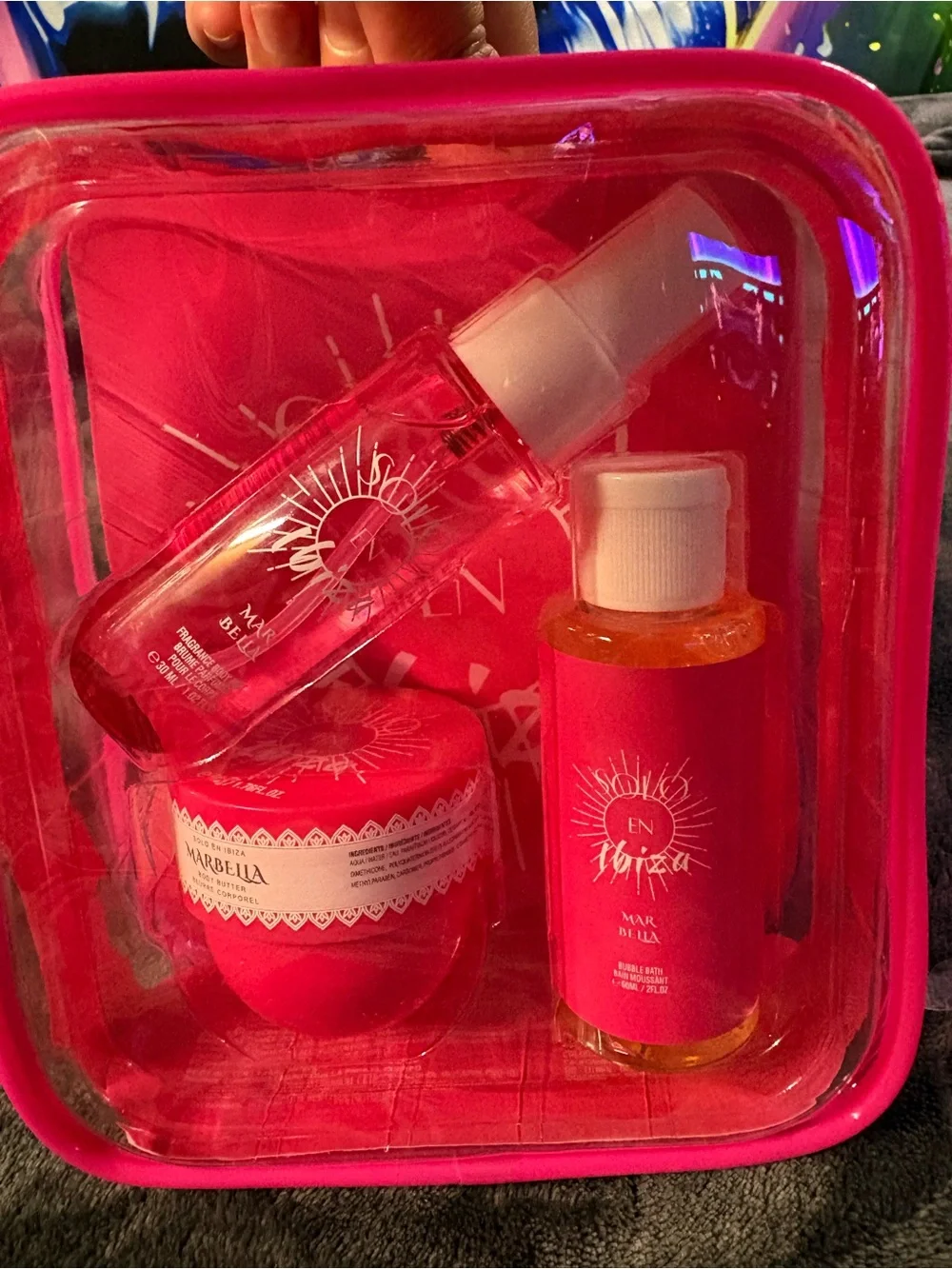 Mar Bella Pink Moisturizer Travel Set